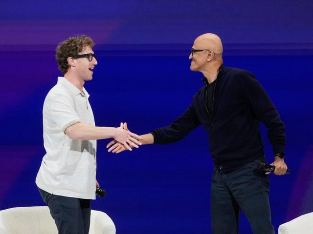 Mark Zuckerberg and Satya Nadella are all in on AI.