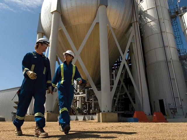MEG Energy's Christina Lake oilsands facility near Fort McMurray.