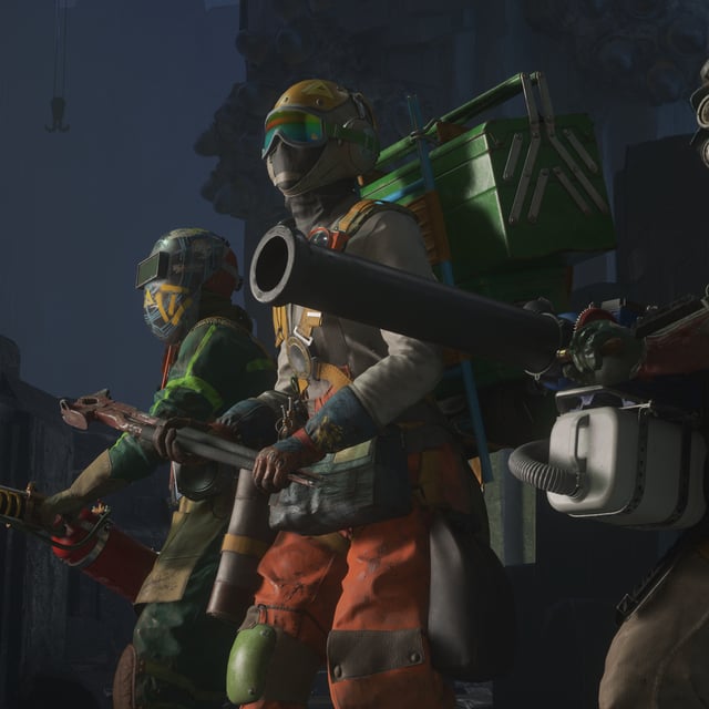A Firebreak team with their unique kits in FBC: Firebreak.