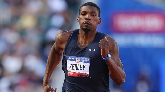 Vorläufig suspendiert: Fred Kerley
