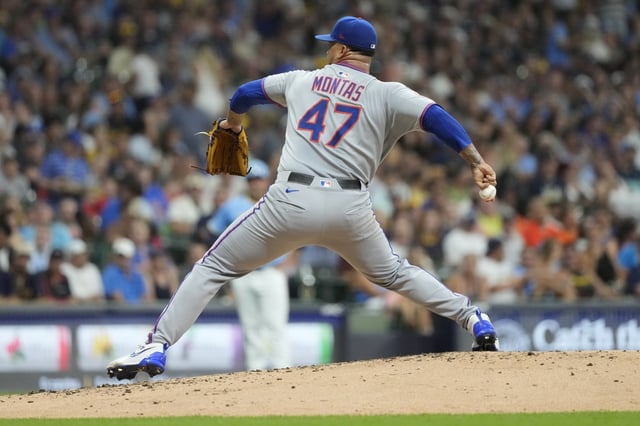 Mets&#39; Frankie Montas has been removed from the starting rotation.