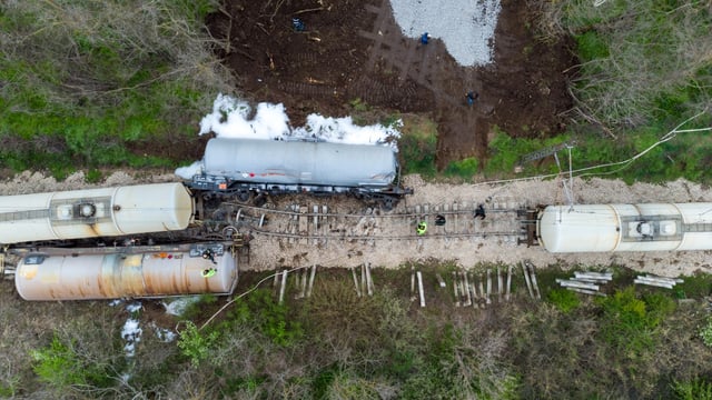 Train derailment
