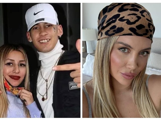 La reacción de Wanda Nara luego de que L-Gante confirmara que volvió con su ex y el fulminante gesto del cantante de cumbia con ella