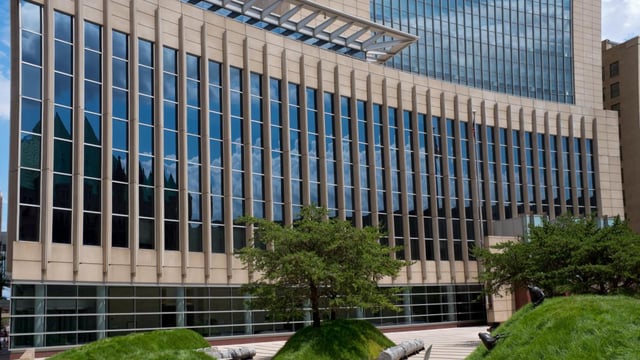 The United States federal courthouse in Minneapolis. Federal courts were targeted in the Russian cyberattacks
