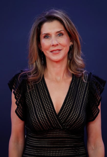 Laureus World Sports Awards - Salle des Etoiles, Monaco - February 18, 2019  Monica Seles poses as she arrives at the ceremony  REUTERS/Eric Gaillard/File Photo