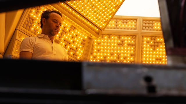 FX's Alien: Earth -- BTS -- Pictured: (l-r) Noah Hawley.