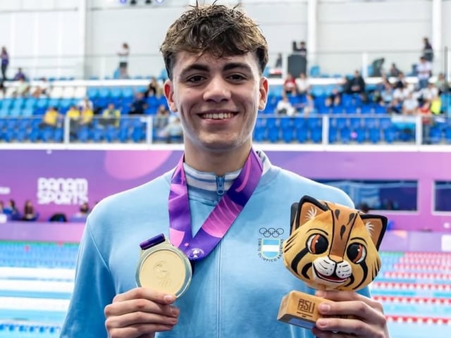 El marplatense Ulises Saravia le dio la tercera medalla dorada a la delegación argentina en los Juegos Panamericanos Junior de Asunción 2025.