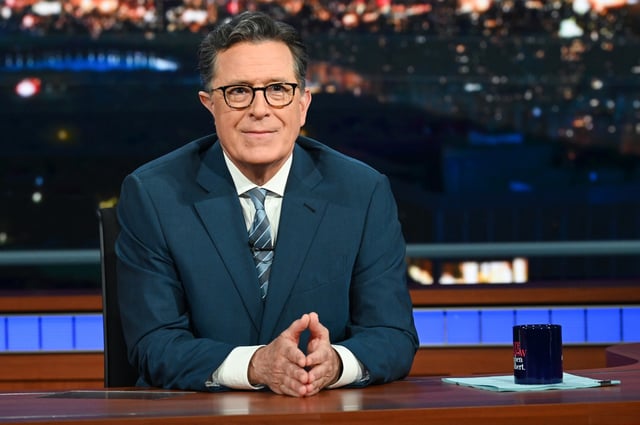 "The Late Show with Stephen Colbert" on  June 13, 2022.