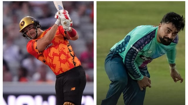 Liam Livingstone and Rashid Khan