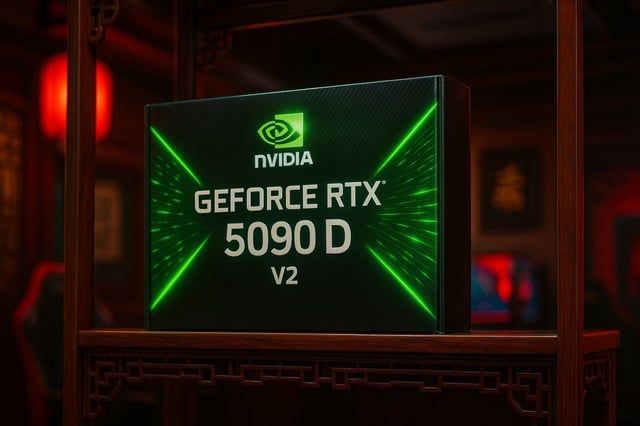 An image about NVIDIA launches RTX 5090 D V2 in China for 16,499 yuan, up to $1400 cheaper than the RTX 5090