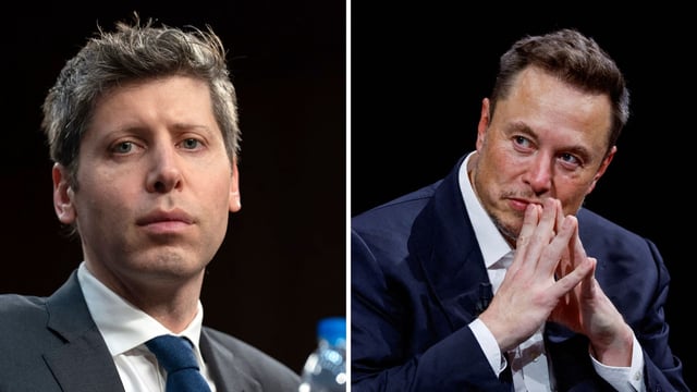 Sam Altman and Elon Musk are slamming each other on X. 