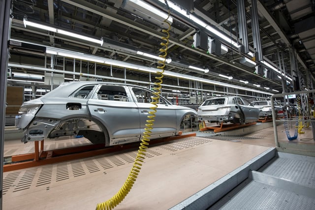 Cerca del 80% de vehículos exportados de México son para Estados Unidos.