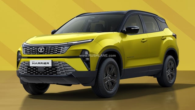Tata Harrier facelift front