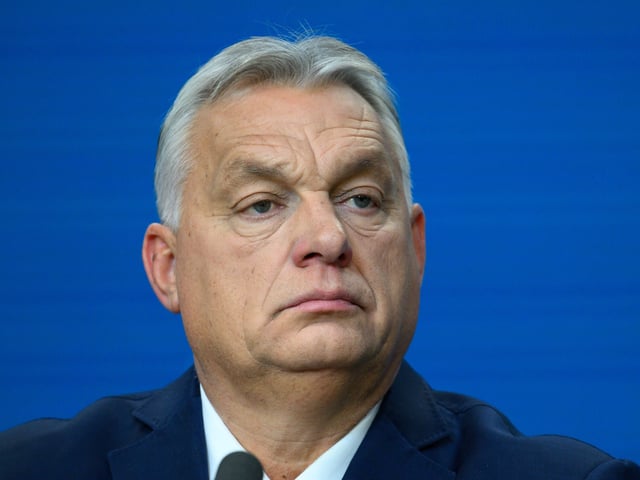 Der ungarische Ministerpräsident Victor Orbán