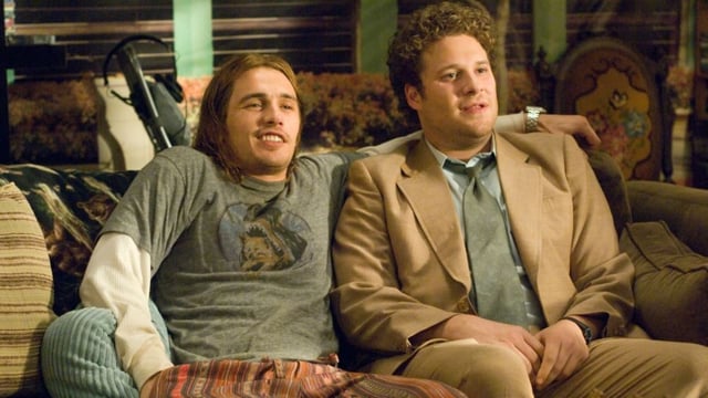 Seth Rogen and James Franco in a still from The Pineapple Express