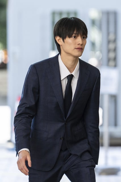 J-pop star Kenshin Kamimura arrives at the West Kowloon Magistrates' Courts to hear verdict over his indecent assault case in Hong Kong, Wednesday, August 13, 2025. (AP Photo/Chan Long Hei)