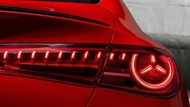 Mercedes Benz CLA EV Teaser