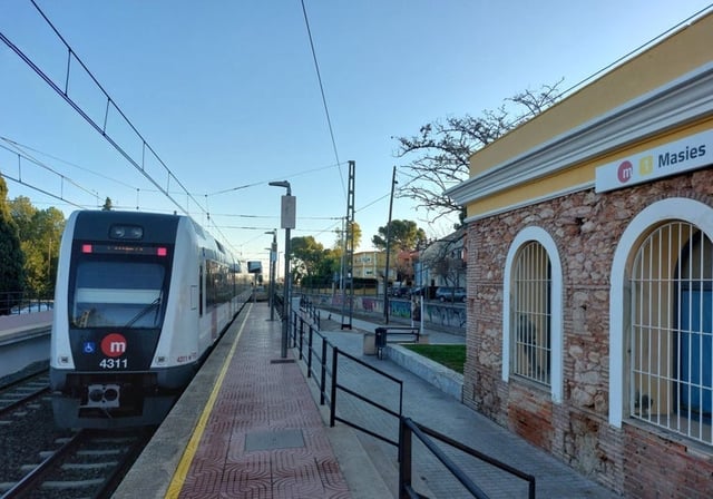 Imagen de archivo de la estación de Metrovalencia de Masies