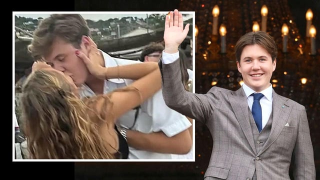 Bei Thronfolger Christian von Dänemark regiert das private Liebesglück.