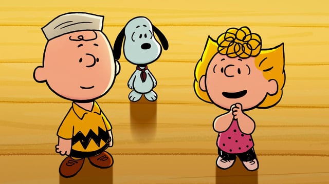 Charlie Brown wants sister Sally to have the opportunity to attend summer camp for years in “Snoopy Presents: A Summer Musical,” on Apple TV+.