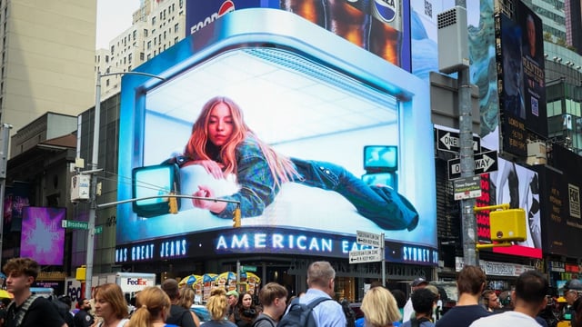 Sydney Sweeney's ad sparked backlash, with some critics accusing it of promoting eugenic ideas due to the play on the words “jeans” and “genes.”