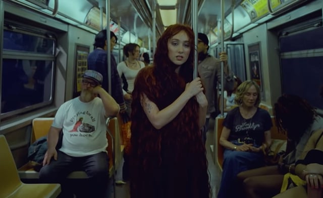 Chappell Roan in &#39;The Subway&#39; music video. (YouTube/Chappell Roan)