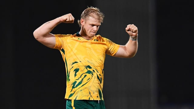 Corbin Bosch has been penalised by the ICC.