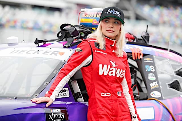 #36: Natalie Decker, DGM Racing, Amped Fitness Chevrolet Camaro