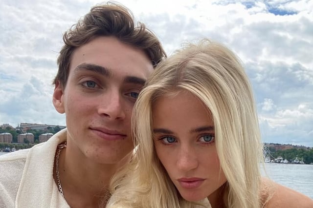 El campeón olímpico de salto en garrocha Armand Duplantis y su novia, la influencer Desiré Inglander llevan cinco años juntos y están próximos a pasar por el altar
