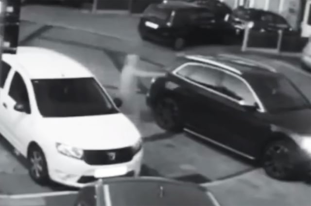 Aimee Betro's attempted shooting caught on CCTV