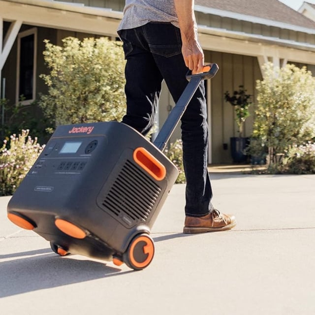 The Jackery Solar Generator 2000 Plus offers up to 2,042.8Wh and is designed to power everything from large appliances to smaller electronic devices. 