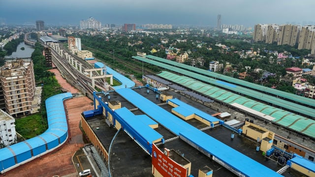 The Yellow line’s first phase — the Noapara–Airport corridor — awaits a nod from the PMO to start operations by next month, the spokesperson said.
