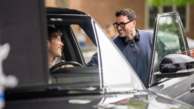 Dan Levy begins filming for his show Big Mistakes.