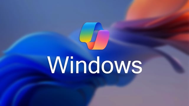 Copilot logo with "Windows" text underneath