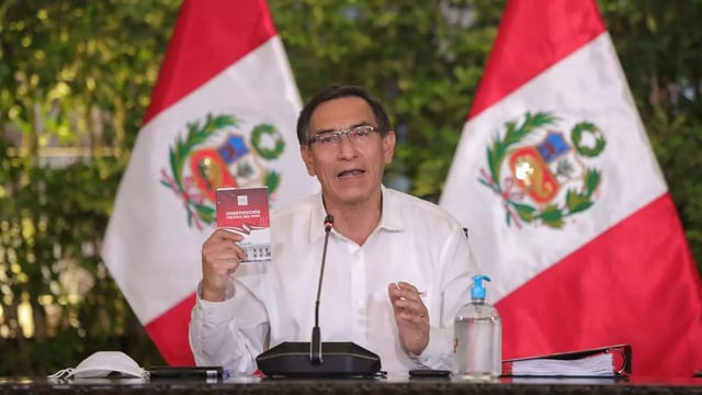 
         El expresidente de Perú Martín Vizcarra irá a prisión preventiva