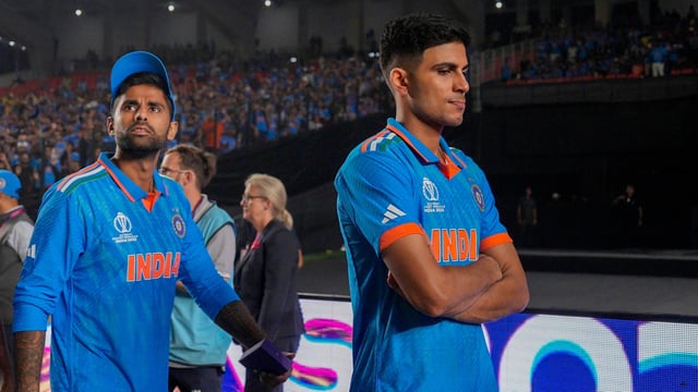 India players Suryakumar Yadav and Shubman Gill