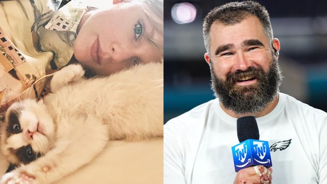 Taylor Swift shuts down Jason Kelce's claim that cats are poisonous in the cutest way possible!