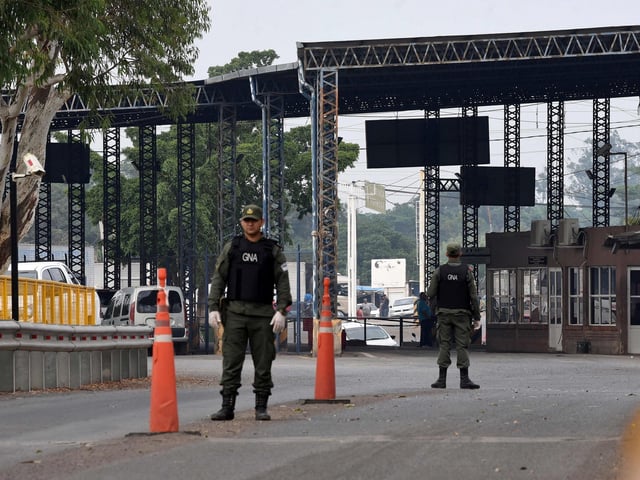 Control de Gendarmería en la frontera de Clorinda, Formosa, con Paraguay. (Foto: Archivo / Norberto Duarte / AFP)
