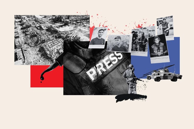 Number of Journalists Killed in Gaza War Compared to WW2, Vietnam, Iraq