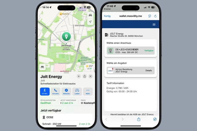 Apple Maps: Ladevorgänge können aus Apples Karten-App gestartet werden