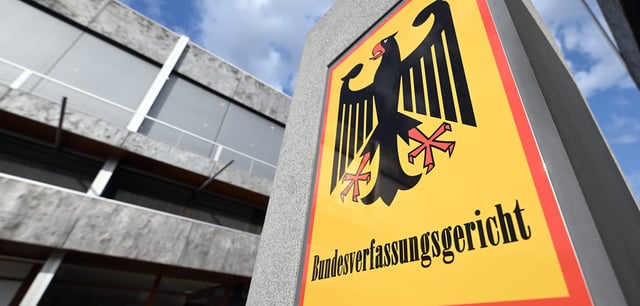 Das Bundesverfassungsgericht in Karlsruhe