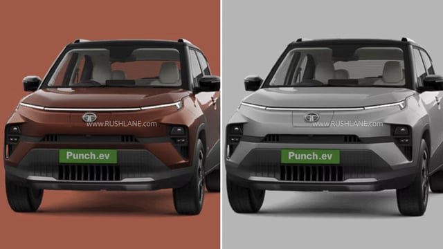 2025 Tata Punch EV New Colours