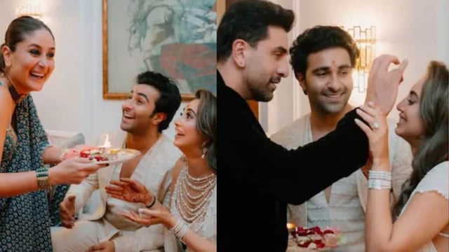 Kareena Kapoor, Aadar Jain, Alekha Advani, Ranbir Kapoor