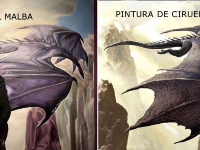 El artista Gustavo Cabral, más conocido como Ciruelo, denunció en redes sociales que una obra expuesta en este momento en el Malba reproduce una de sus ilustraciones sin mencionar que se trata de una creación suya. Foto: redes sociales.