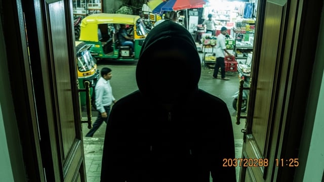 man in hoodie