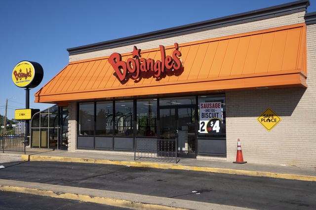 A Bojangles restaurant in Charlotte, North Carolina, June 19, 2022.