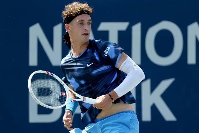 Le Français Térence Atmane lors du tournoi de Toronto, le 29 juillet 2025