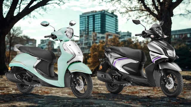 Yamaha Fascino 125 RayZR 125 Fi Hybrid