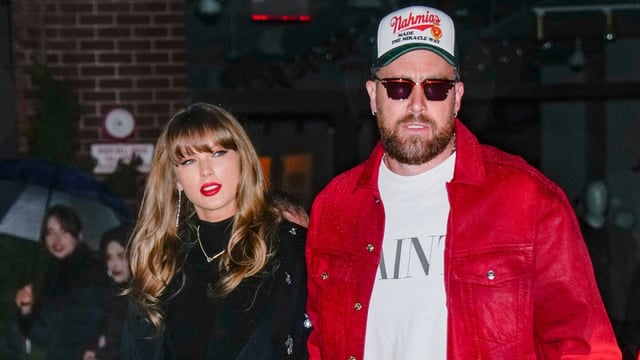 Taylor Swift y Travis Kelce 