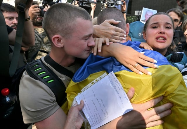 Russia and Ukraine exchanged 84 prisoners each